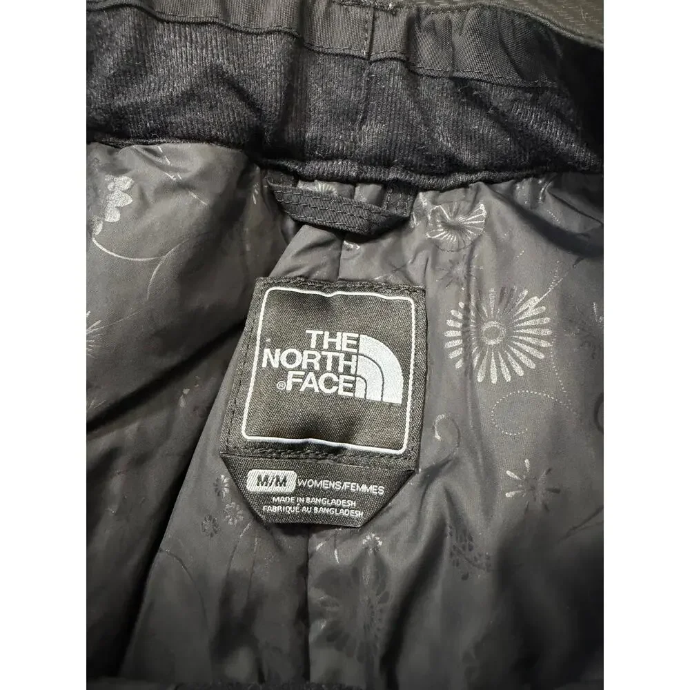 North Face HyVent Snow Pants Black Women’s Medium Ski Snowboard Winter Outdoors - Picture 3 of 15